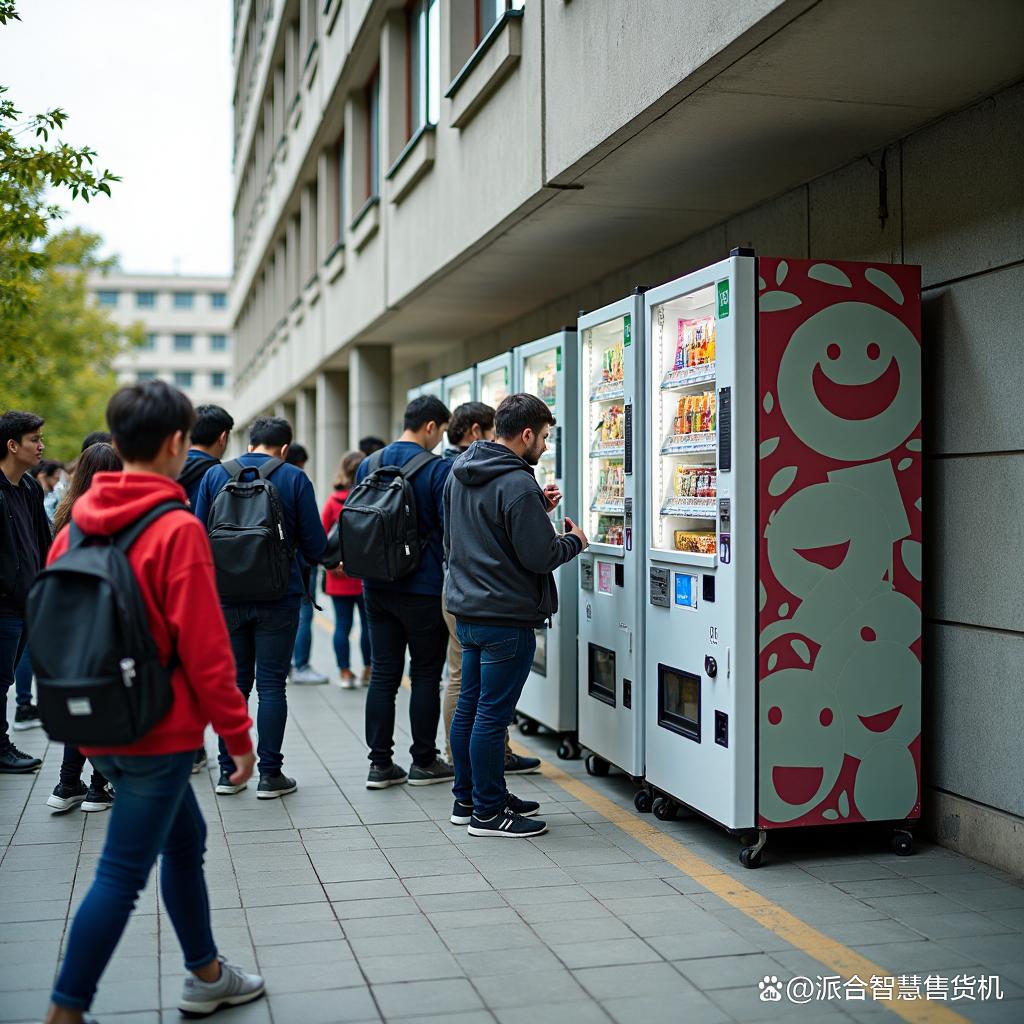 高校投放自动售货机 便捷与商机的双赢之举
